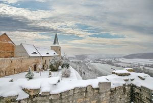 Winter, Freyburg, Matte , Schnee, Zscheiplitz, Landschaft, Kloster