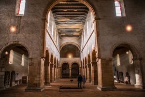Transmedial , Petersberg, Stiftskirche, Herbst, Personen , Sonne , Kirche 