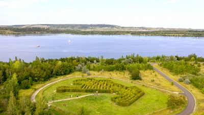 Irrgarten am Geiseltalsee