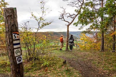 Wanderung auf der Saale-Horizontale