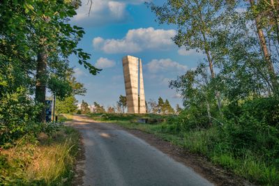Sommer, Nebra, Matte, Aussichtsturm, blauer Himmel, Mittelberg
