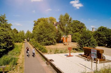 Zuckerbahnradweg in Droyßig, Foto: Saale-Unstrut-Tourismus e.V., Transmedial