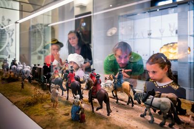 Familie, Kinder, Kutschenzug, Personen, ausstellung, knd-auswahl