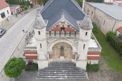 Drohne, Freyburg, Gedenkstätte, Herbst, Jahn, Matte, Turnhalle