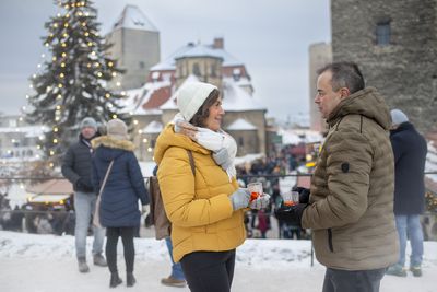 Burg, Querfurt, Weihnachtsmarkt, Weihnachtszauber, Winter