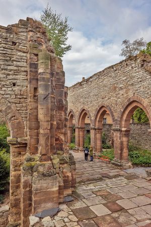 Saale-Unstrut , Memleben, Matte , Kloster und Kaiserpfalz, Kloster , Museum , Ausstellung 