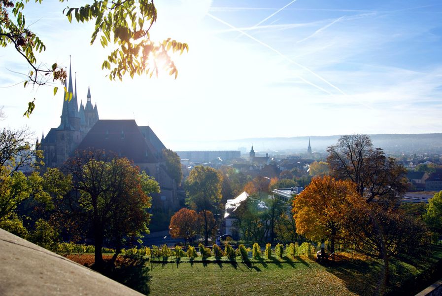 Erfurt im Herbst. Copyright: Erfurt Tourismus und Marketing GmbH