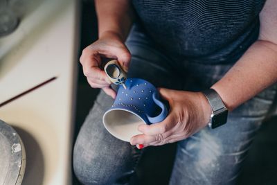 Daniel Remler , Saale-Unstrut , Bürgel , Handwerk , Hände, Töpferei , töpfern 