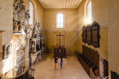 Transmedial, Goseck, Sommer, Schloss , Paar, Personen , Ausstellung, Kirche