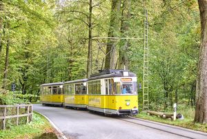 Kirnitzschtalbahn in der Sächsischen Schweiz