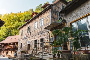 Außenansicht , Herbst , Innenhof , Matysik , Mühle , Papiermühle , Saale-Unstrut , Zeitzgrund 