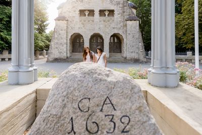 Lützen , Transmedial, Sommer, Personen , Gedenkstätte, Gustav-Adolf-Gedenkstätte, Sonne 