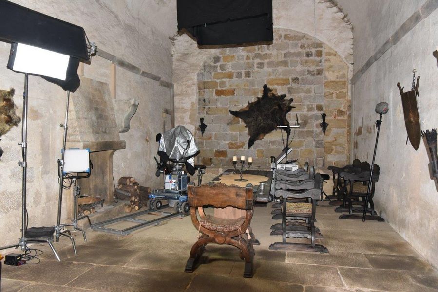 Filmkulisse für „Der süße Brei“ auf Festung Königstein