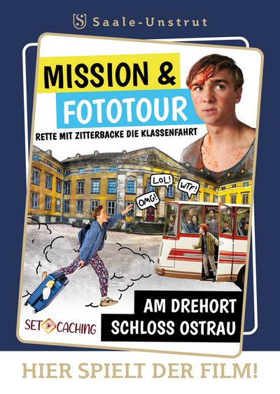 Drehortmission und Fototour "Rette mit Zitterbacke die Klassenfahrt"