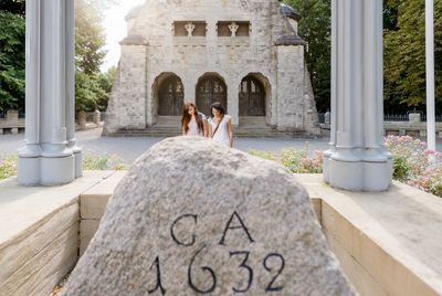 Lützen , Transmedial, Sommer, Personen , Gedenkstätte, Gustav-Adolf-Gedenkstätte, Sonne 