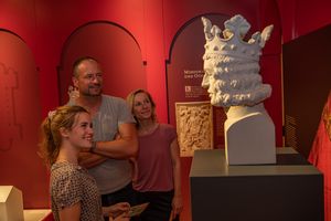 Memleben, Matte, Sommer, Kloster, Kaiserpfalz, Personen , Museum