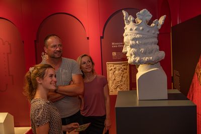 Memleben, Matte, Sommer, Kloster, Kaiserpfalz, Personen , Museum