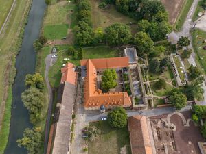 Saale-Unstrut , Memleben, Matte , Kloster und Kaiserpfalz, Kloster , Museum , Ausstellung 