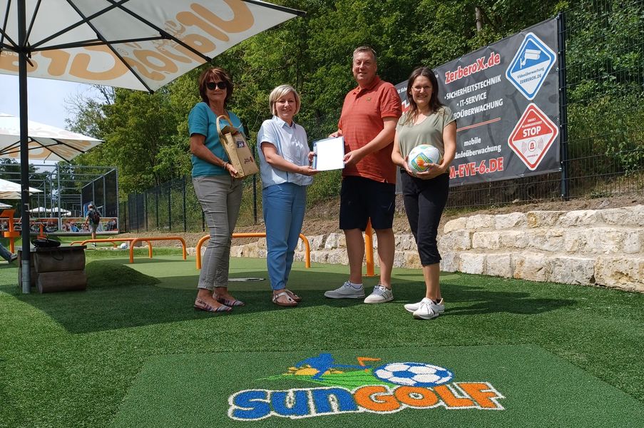 Glanzlicht-Auszeichnung für SunGolf Eckartsberga
