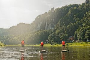 Elbe Adventure auf dem SUP