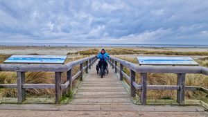 Unterwegs am "Deck" in Norddeich